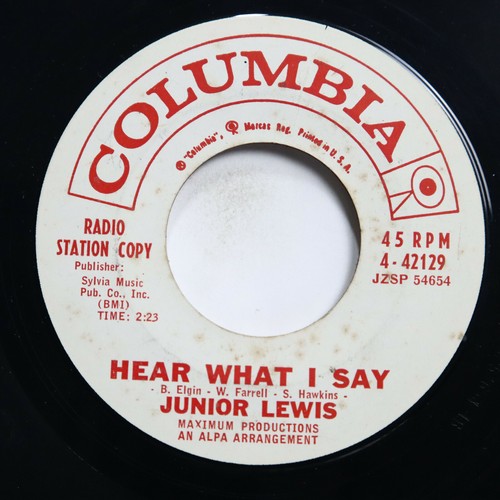 Junior lewis hear - -, say