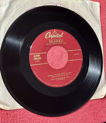Oklahoma soundtrack capitol - soundtrack,
