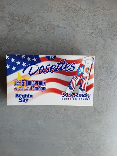 Boite sucre carton beghin - boite,