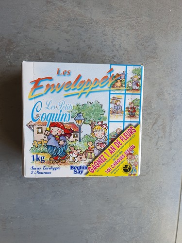 Boite sucre carton - sucre,