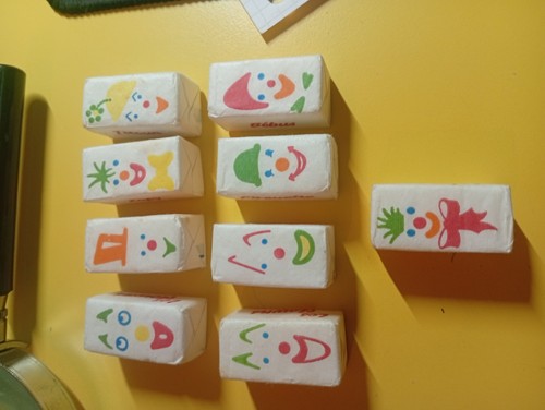 Lot sucres enveloppés - 9,