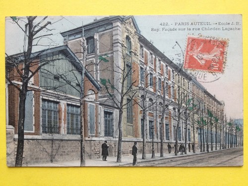 Cpa paris auteuil - auteuil, chardon